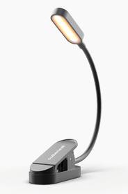 Stolná lampa Cubenest LTW02 s klipom, nabíjacia, stmievateľná čierna

 obrázok produktu 1 z 15