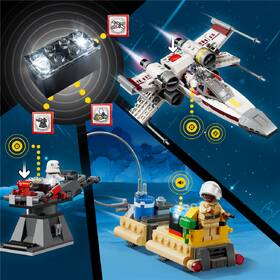 Stavebnica LEGO® Star Wars™ 75423 SMART Play™: Luke a jeho stíhačka Red Five X-Wing™ 

 obrázok produktu 4 z 8