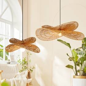 Závesné svietidlo IMMAX BOHO MARIPOSA, D80cm, E27, prírodná juta čierne/hnedé

 obrázok produktu 6 z 6