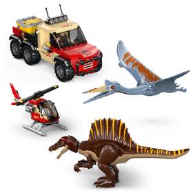 Stavebnica LEGO® Jurassic World  76976 Letecká mise se spinosaurem a quetzalcoatlem 

 obrázok produktu 3 z 8