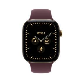 Inteligentné hodinky Apple GPS + Cellular 42 mm žiarivo zlatý titán, burgundsky červený športový remienok - S/M 

 obrázok produktu 1 z 6