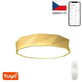 LED stropné svietidlo IMMAX NEO DIAMANTE SMART 60cm 43W Zigbee 3.0 zlaté

 obrázok produktu 4 z 4