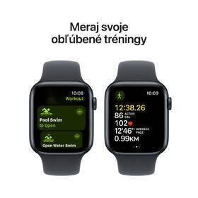Inteligentné hodinky Apple GPS 44mm temne atramentový hliník - temne atramentový športový remienok - M/L 

 obrázok produktu 5 z 6
