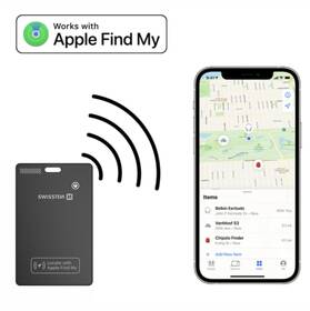 Lokátor Swissten Find Card s funkciou Apple Find My čierny

 obrázok produktu 3 z 6