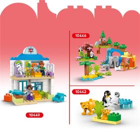 Stavebnica LEGO® DUPLO® 10445 Pretekárske autá a šoféri tímu F1® 

 obrázok produktu 7 z 9