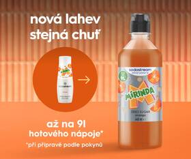 Príchuť pre šumivú vodu SodaStream DC MIRINDA ZERO 440 ml 

 obrázok produktu 1 z 2