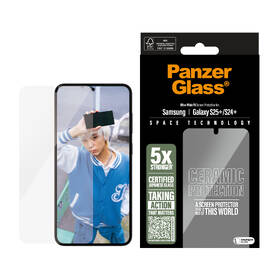 Tvrdené sklo PanzerGlass Ceramic na Samsung Galaxy S25+ 

 obrázok produktu 3 z 9