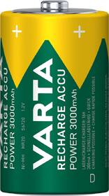 Batéria nabíjacia Varta Recharge Accu Power 2 D (HR20), 3000 mAh (2 ks) 

 obrázok produktu 2 z 4