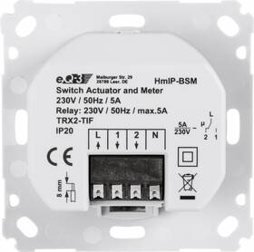 Spínač Homematic IP spínací akčný člen s meraním - 5A, zápustná montáž 

 obrázok produktu 5 z 6
