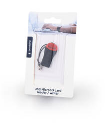 Čítačka pamäťových kariet Gembird microSD FD2-MSD-3, USB 

 obrázok produktu 3 z 3