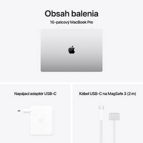 Notebook Apple 16" M4 Max 16× CPU 40× GPU, 48 GB, 1 TB - strieborný SK 

 obrázok produktu 7 z 7