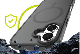 Kryt na mobil Mobile Origin Hybrid MagSafe na Apple iPhone 16 čierny

 obrázok produktu 6 z 9