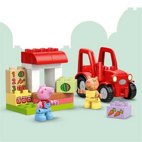 Stavebnica LEGO® DUPLO® Prasiatko Peppa  10468 Traktor a trh 

 obrázok produktu 4 z 9