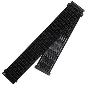 Remienok FIXED Nylon Strap so šírkou 20mm pre smartwatch, reflexný čierny

 obrázok produktu 1 z 3