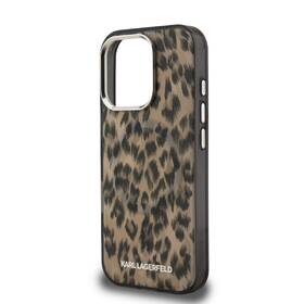 Kryt na mobil Karl Lagerfeld IML Leopard MagSafe na Apple iPhone 16 Pro hnedý

 obrázok produktu 4 z 6