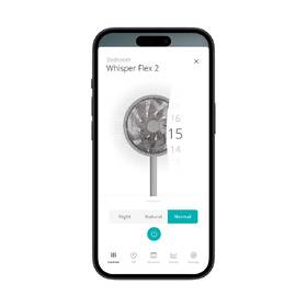 Ventilátor stojanový Duux DXCF74 Whisper Flex 2 Smart Grey sivý

 obrázok produktu 7 z 19