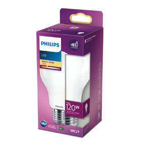 LED žiarovka Philips klasik, 13W, E27, teplá biela 

 obrázok produktu 2 z 2