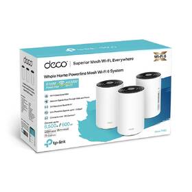 Kompletný Wi-Fi systém TP-Link Deco PX50 (3 ks) biely

 obrázok produktu 7 z 7