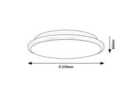 LED stropné svietidlo Rabalux Engon 71127 strieborné

 obrázok produktu 6 z 6