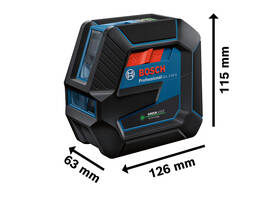 Krížový laser Bosch Professional GCL 2-50 G + RM10 (AA baterie) 

 obrázok produktu 1 z 6