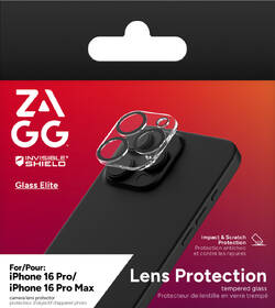 Ochranné sklo šošovky fotoaparátu ZAGG Camera Glass Elite Anti Glare na Apple iPhone 16 Pro/16 Pro Max 

 obrázok produktu 3 z 3