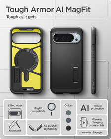 Kryt na mobil Spigen Tough Armor MagSafe na Google Pixel 10 Pro XL čierny

 obrázok produktu 11 z 16