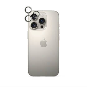 Ochranné sklo šošovky fotoaparátu Epico Aluminium Lens Protector na Apple iPhone 16 Pro/16 Pro Max sivé

 obrázok produktu 2 z 2