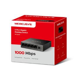Switch Mercusys MS105GS (MS105GS) čierny

 obrázok produktu 4 z 6
