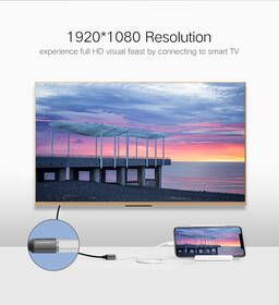 Kábel UGREEN USB/HDMI Digital AV Adapter 1,5m sivý

 obrázok produktu 5 z 6