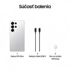 Mobilný telefón Samsung Galaxy S25 Ultra 5G 12 GB / 256 GB biely

 obrázok produktu 7 z 17