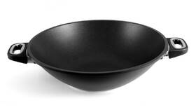 Panvica WOK G21 Lagoon 36 cm, pokrievka 

 obrázok produktu 2 z 5