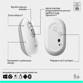 Klávesnica s myšou Logitech POP ICON, US layout biela

 obrázok produktu 7 z 10