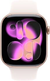 Inteligentné hodinky Apple GPS + Cellular 46mm ružovo zlatý hliník - svetlo rumený športový remienok - S/M 

 obrázok produktu 1 z 7