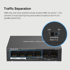 Switch Mercusys MS106GP ( MS106GP) čierny

 obrázok produktu 6 z 9