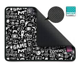 Podložka pod myš Connect IT Doodle malá, 32 x 26 cm čierna/biela

 obrázok produktu 5 z 5