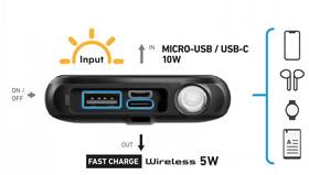 Powerbank SBS MagSafe Solar 5000 mAh čierna

 obrázok produktu 3 z 3