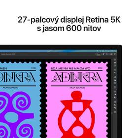 Monitor Apple Studio Display - štandardné sklo - stojan s nastaviteľným náklonom 

 obrázok produktu 2 z 7