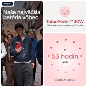 Mobilný telefón Motorola Moto G86 Power 5G 12 GB / 256 GB červený

 obrázok produktu 6 z 20