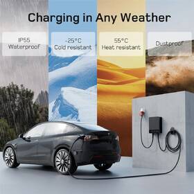 Nabíjacia stanica dé 11kW Wallbox with 7.5m cable čierna

 obrázok produktu 4 z 5