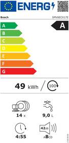 Umývačka riadu Bosch SMV6ECX17E EfficientDry 

 obrázok produktu 1 z 17
