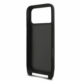 Kryt na mobil Karl Lagerfeld Saffiano Crossbody Popruh Metal Karl and Choupette na Apple iPhone 18 Pro Max čierny

 obrázok produktu 2 z 7