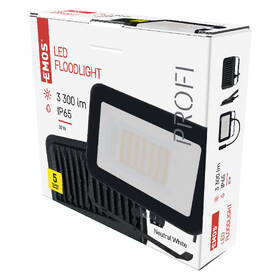 Reflektor EMOS INOVO 30W 3300LM IP65 NW čierny

 obrázok produktu 4 z 10