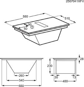 Indukčné varné dosky s odsávaním Electrolux ECC63410CT SaphirMatt čierna

 obrázok produktu 14 z 14