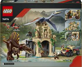 Stavebnica LEGO® Jurassic World  76976 Letecká mise se spinosaurem a quetzalcoatlem 

 obrázok produktu 8 z 8