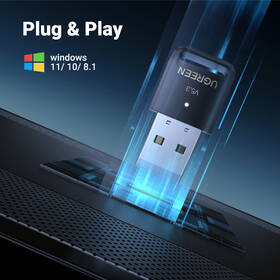 Bluetooth UGREEN USB-A, 5.3 

 obrázok produktu 3 z 7
