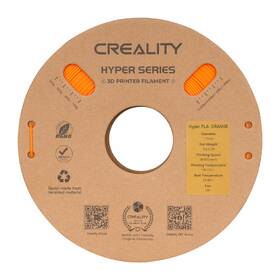 Tlačová struna (filament) Creality Hyper PLA 1kg oranžový

 obrázok produktu 4 z 5