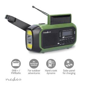Rádioprijímač s DAB+ Nedis RDDBCR2000 čierny/zelený

 obrázok produktu 6 z 7