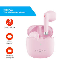 Slúchadlá FIXED Pods ružová

 obrázok produktu 2 z 9