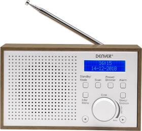 Rádioprijímač s DAB+ Denver DAB-46 WHITE biely

 obrázok produktu 2 z 5