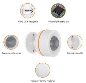 Senzor Antik ATK-PIR01 

 obrázok produktu 1 z 2
